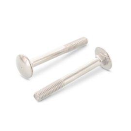 25 Stück Schloßschrauben DIN 603 Edelstahl A2 M16 x 90