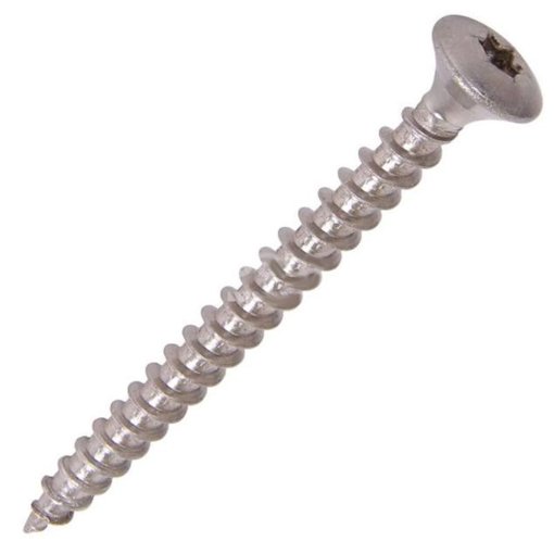500 Stück Spanplattenschrauben Linsensenkkopf A2 Torx 4,5 x 25