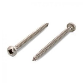 200 Stück Spanplattenschrauben A2 Pan Head PZ 4,5 x 45