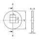 50 Stück U-Scheiben DIN 440 Form V Edelstahl A2 11,0 mm