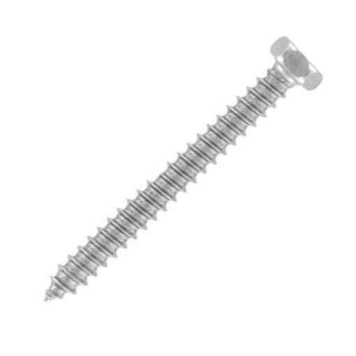 200 Stück Sechskant-Blechschrauben DIN 7976 A2 C 5,5 x 70