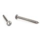 100 Stück Sicherheitsschrauben Halbrundkopf A2 4,2 x 16 mm