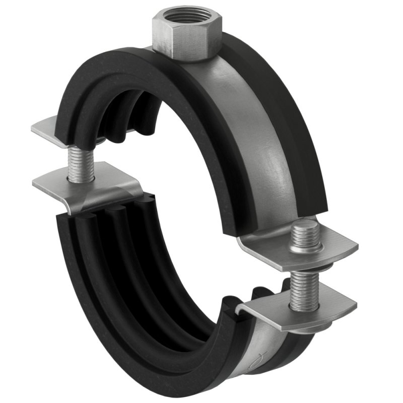 20 Stück Edelstahl Rohrschellen Set – Spannbereich 12–16 Mm (1/4 Zoll), Mit Gummieinlage