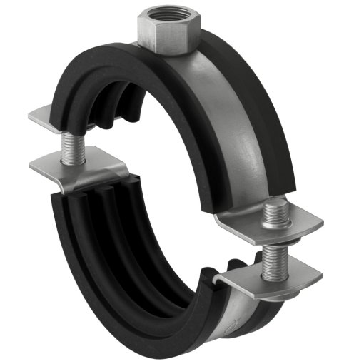 10 Stück Rohrschellen Edelstahl A2 Fischer FRS 2 1/2"