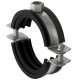 10 Stück Rohrschellen Edelstahl A2 Fischer FRS 2 1/2"