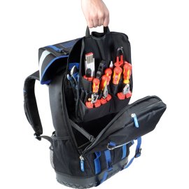 Elektriker Rucksack mit VDE-Werkzeugsortiment, 28-tlg. HEYTEC