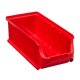 Lagersichtbehälter Stapelsichtbox ProfiPlus Box Gr.2L rot