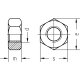 HV-Sechskantmuttern DIN 6915 TZN