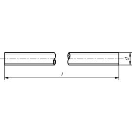 Gewindestange DIN 976 10.9 blank 1m