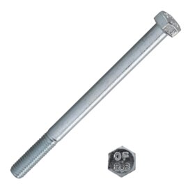 100 Stück Sechskantschrauben DIN 931 8.8 galv. verzinkt M10 x 85