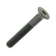 25 Stück Senkschrauben mit Innensechskant ISO 10642 8.8 blank M16 x 80
