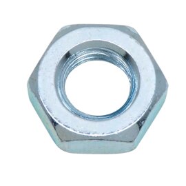 50 Stück Sechskantmuttern DIN 936 niedrige Form galv. verzinkt M20
