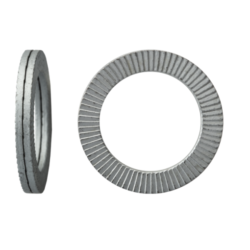 200 Stück Nord-Lock Sicherungsscheiben NL Zinklamellenüberzug 8