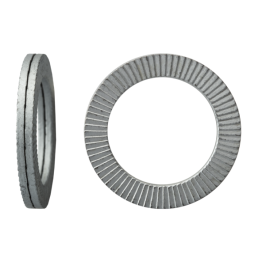 200 Stück Nord-Lock Sicherungsscheiben NL Zinklamellenüberzug 8