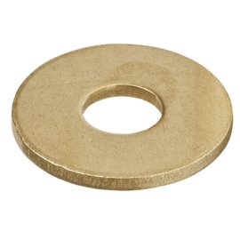 100 Stück Unterlegscheiben DIN 9021 Messing 13mm