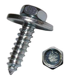 500 Stück Kombi-Blechschrauben DIN 6901 galv. verzinkt 5,5 x 16