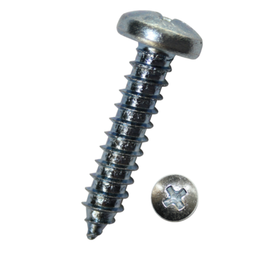 1000 Stück Blechschrauben DIN 7981 galv. verzinkt 3,9 x 9,5