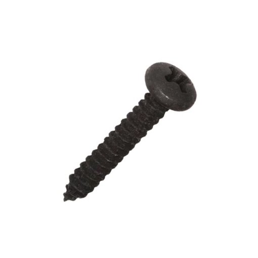 2000 Stück Blechschrauben DIN 7981 schwarz verzinkt 2,2 x 6,5