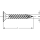 500 Stück Schnellbauschrauben Feingewinde 4,2 x 65 mm
