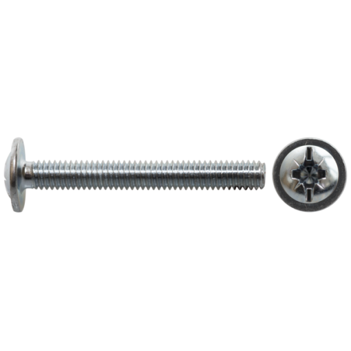 1000 Stück Möbelgriffschrauben galv. verzinkt M4 x 22