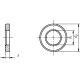 1 Stück HV-Scheiben DIN 6916 TZN 21mm