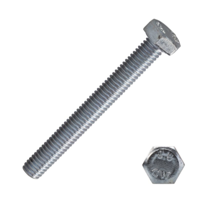 Sechskantschrauben M5 - M8 DIN 933 (Vollgewinde, Gewindeschrauben, Ma - Foto 8
