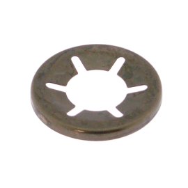 100 Stück Achsenklemmringe bräunlich bzw. bläulich lackiert 4 mm