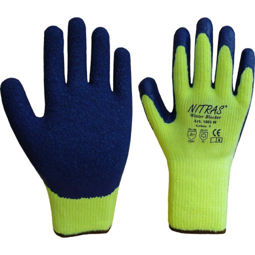 12 Paar Winterhandschuh NITRAS® Winter-Blocker 1603W Gr. 9  