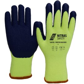 72 Paar Winterhandschuh NITRAS Winter-Blocker 1603W Gr. 9