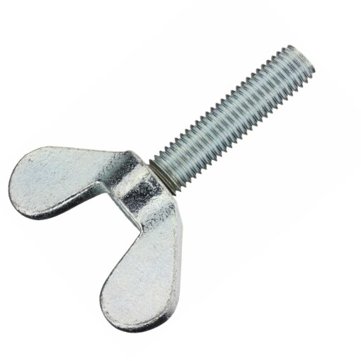 100 Stück Flügelschrauben DIN 316 galv. verzinkt M6 x 25