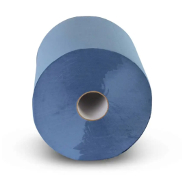 6 Stück Putztuchrollen blau á 1000 Blatt 36x34 cm 2-lagig