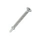 100 Stk. Fl&uuml;gelbohrschrauben Bi-Metall A2 5,5 x 45 Bohrl. 6mm