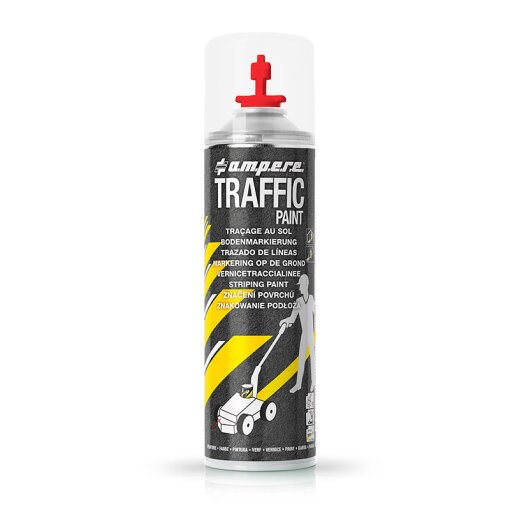 12 Dosen Bodenmarkierspray Traffic Paint 500ml/Dose  rot