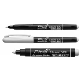 Permanent Marker/Pen Classic INSTANT-WHITE 522, 532 Pica