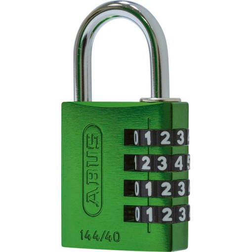 Zahlen-Hangschloss 144/40 Lock-Tag ABUS Grün