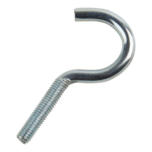 25 Stk. Gebogene Schraubhaken mit metrischem Gewinde M8 x 80