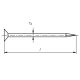 5,0 kg Drahtstifte blank Senkkopf  3,1 x 80 mm