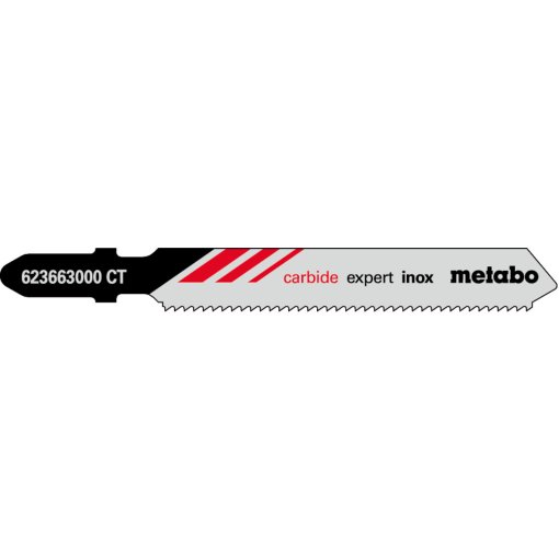 3 Stk. Stichsägeblätter "expert inox" 57/ 1,4mm (623663000) Metabo