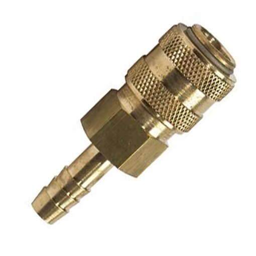Schnellanschlusskupplung Schlauchtülle Messing NW 5 Connect-Line 4mm