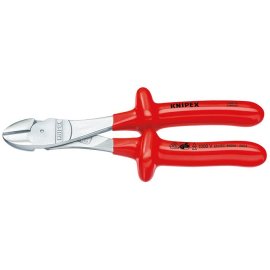 Kraft-Seitenschneider VDE tauchisoliert 200mm KNIPEX  74...