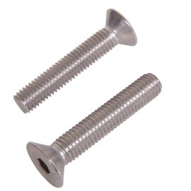 50 Stück Senkschrauben ISO 10642 Edelstahl A2 M 6x70