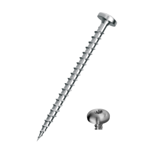 200 Stk. Spanplattenschrauben Pan-Head Torx 6 x 35 mm