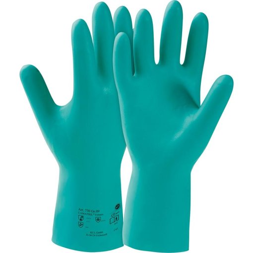 10 Paar Techn. Handschuhe KCL Camatril® 730 Gr. 9