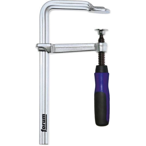 Ganzstahl-Schraubzwinge 300x140mm 2K-Gr. FORUM