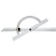 Gradmesser m.Schiene 100/150 mm FORUM