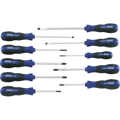 Schraubendreher-Satz 10tlg. Schl./PH/PZ FORUM