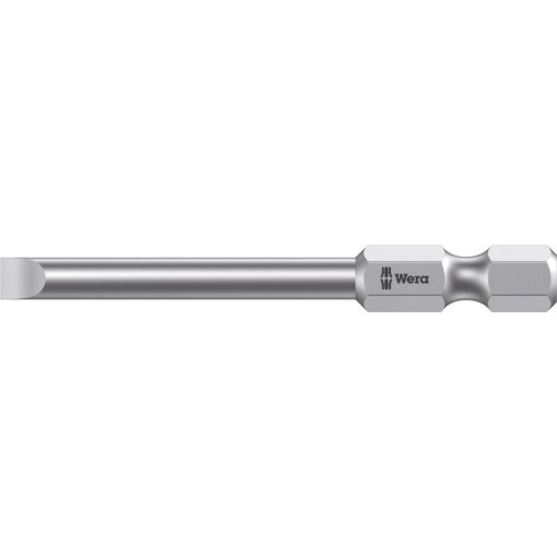 10 Stk. Bit zähhart 1/4" DIN 3126 E6,3 Schlitz 8x1,2x89mm Wera