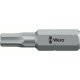 10 Stk. Bit zähhart 1/4" DIN 3126 C6,3 Innensechskant 10x25mm Wera