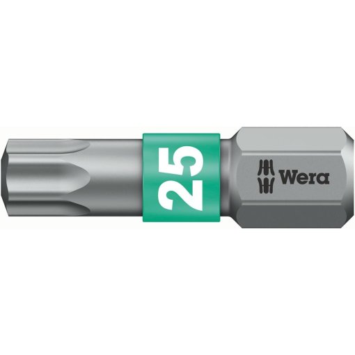 1 Stk. Bit Bitorsion 1/4" DIN 3126 C6,3 T25x25mm Wera