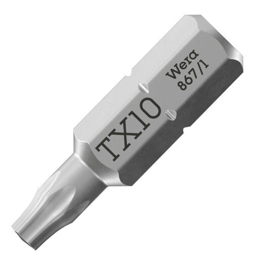 1 Stk. Bit 867/1 TORX® TX 10x25 Wera